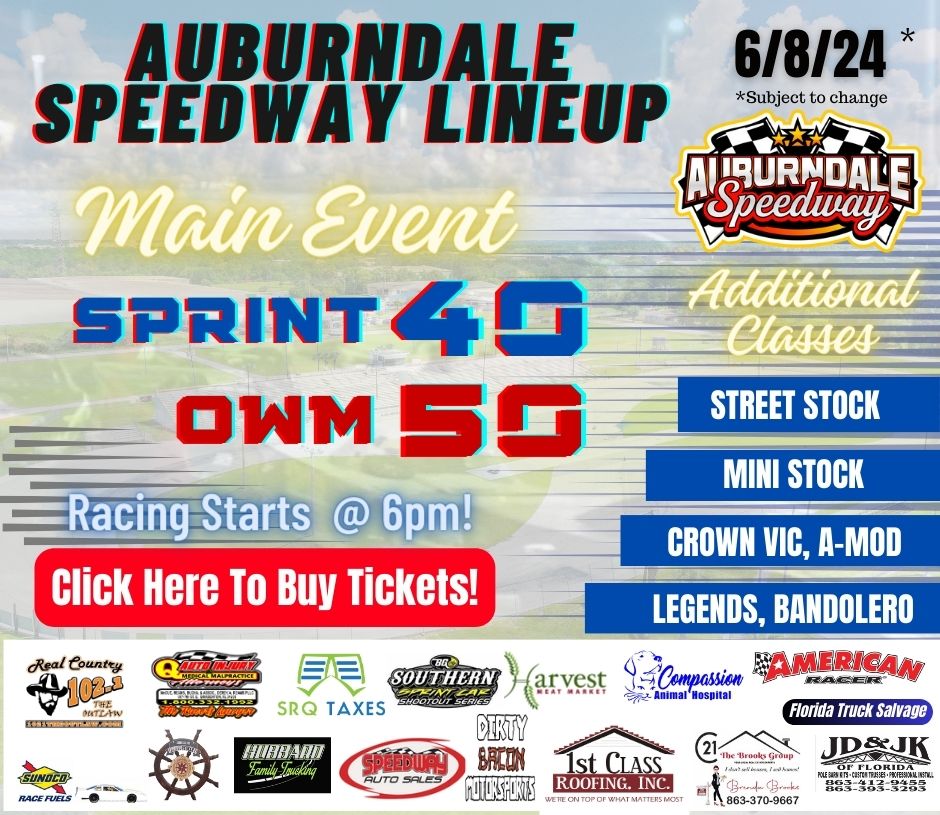 Home - Auburndale Speedway Racing - Family Friendly Race Track